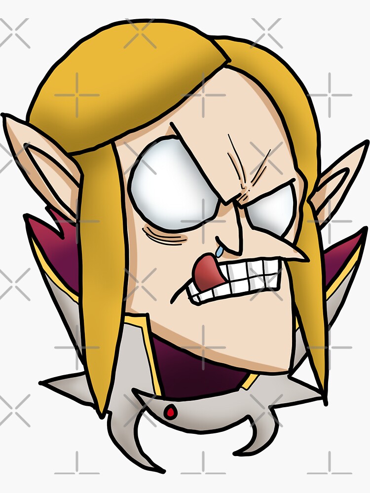Thumbnail 3 of 3, Sticker, Invoker Monkas designed and sold by chanong.
