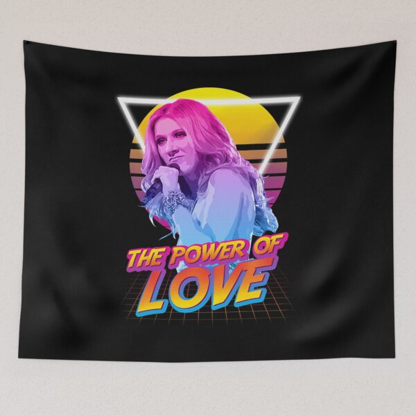 Item preview, Celine Dion Metal The Power of love 80s style designed and sold by GradyAbernathy.