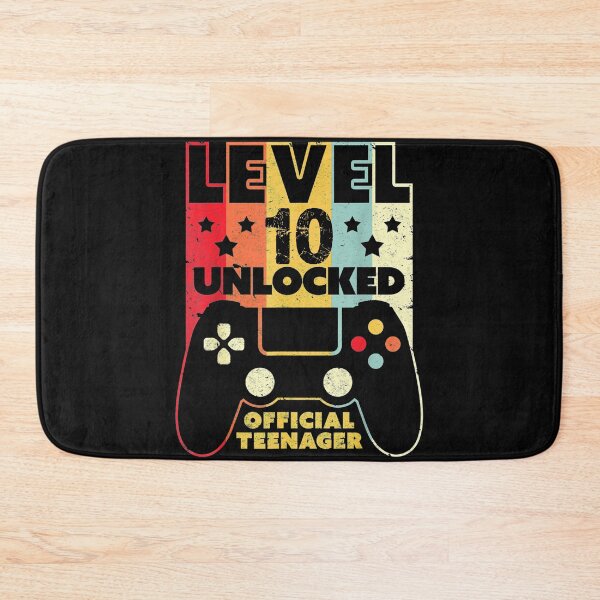 Item preview, 10th Birthday Shirt. Level 10 Unlocked, Official Teenager,gamer shirt, gift game designed and sold by Adrianne8429.