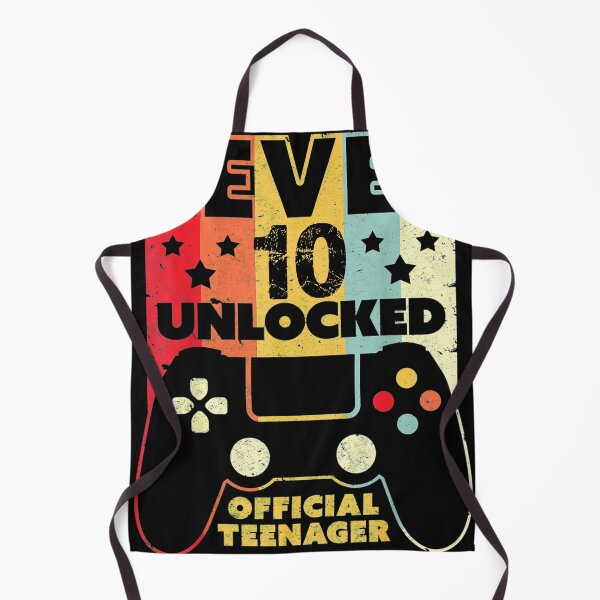 Item preview, 10th Birthday Shirt. Level 10 Unlocked, Official Teenager,gamer shirt, gift game designed and sold by Adrianne8429.