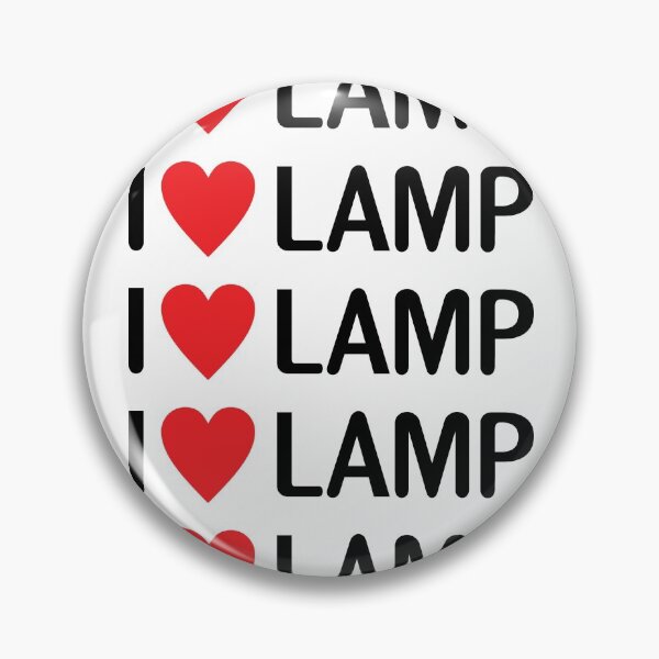 Item preview, I love Lamp  designed and sold by monkeysoup.