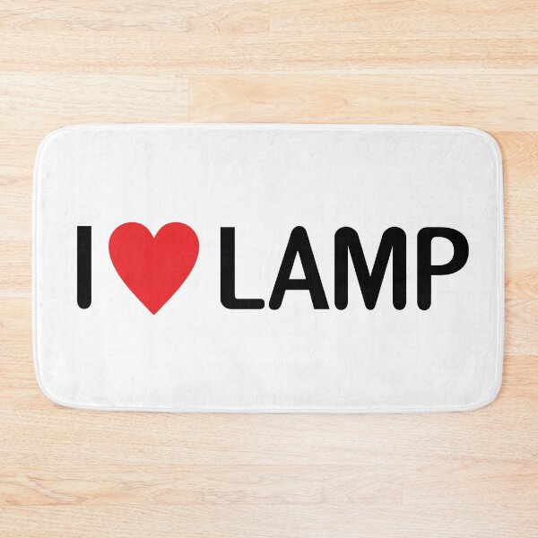 Item preview, I love Lamp designed and sold by monkeysoup.