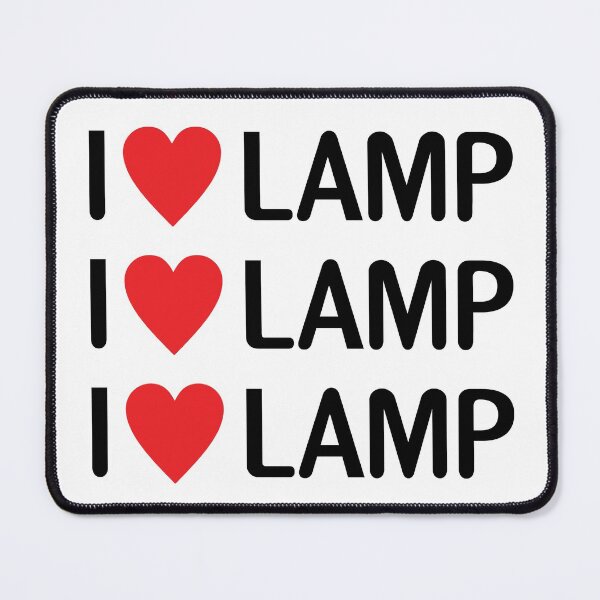 Item preview, I love Lamp designed and sold by monkeysoup.