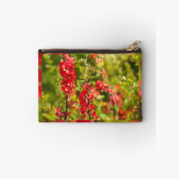 Item preview, Chaenomeles shrub red flowering designed and sold by Arletta Cwalina.