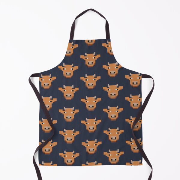 Item preview, Pixel art cow pattern designed and sold by EngineerGoC.
