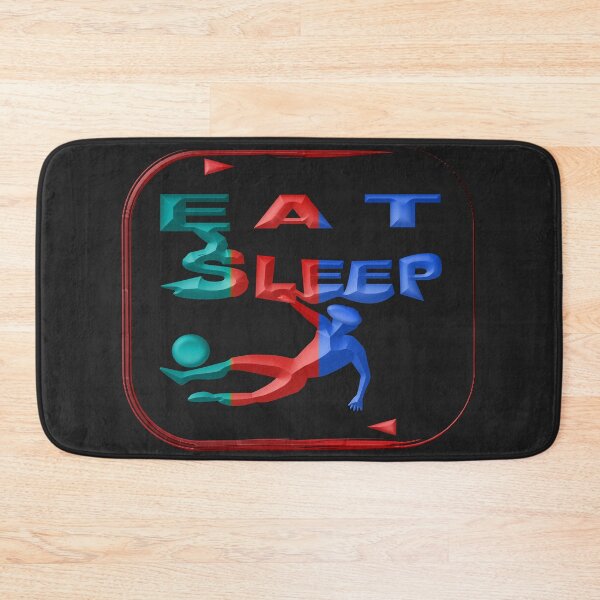 Item preview, EAT SLEEP SOCCER REPEAT. designed and sold by Ralek.