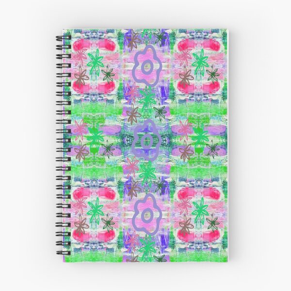 Item preview, Psychedelic Botanical Abstract Pattern,4, trippy graphic psychedelic arte abstracto designed and sold by Adri Barnard.