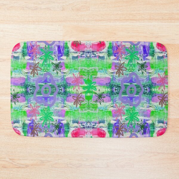 Item preview,  Psychedelic Botanical Abstract Pattern,4, trippy graphic psychedelic arte abstracto designed and sold by Adri Barnard.