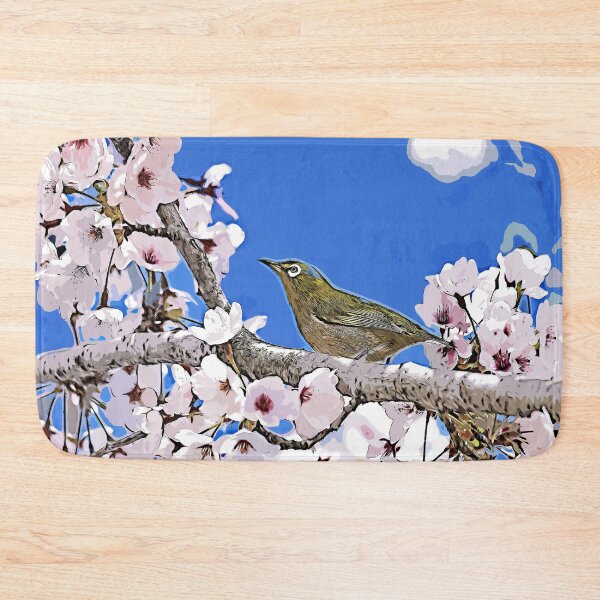 Item preview, Bird on a flowering tree branch designed and sold by artdragongift 15.