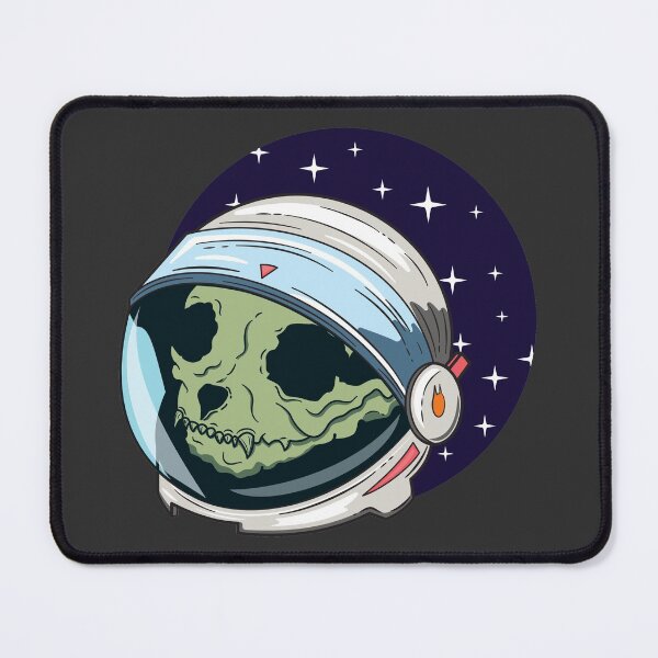 Item preview, Cat Skull in Astronaut Helmet designed and sold by thecatcouch.