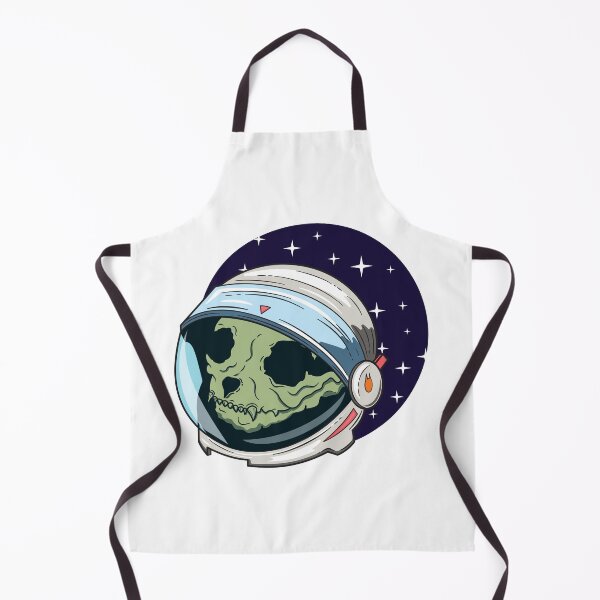 Item preview, Cat Skull in Astronaut Helmet designed and sold by thecatcouch.