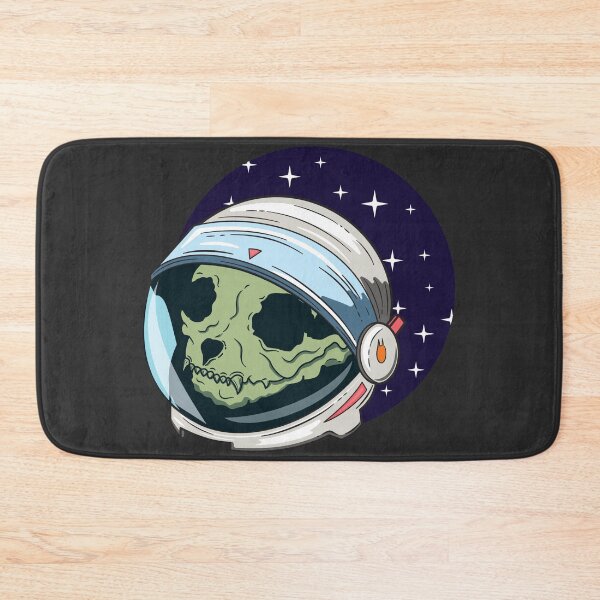 Item preview, Cat Skull in Astronaut Helmet designed and sold by thecatcouch.