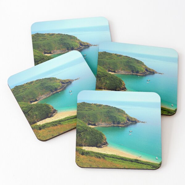 Item preview, Beautiful Coast Scene Lantic Bay Cornwall designed and sold by acceleratorhams.