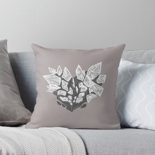Item preview, Gray Mineral Heart designed and sold by Nealoc.