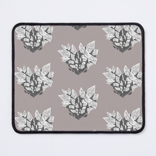 Item preview, Gray Mineral Heart designed and sold by Nealoc.