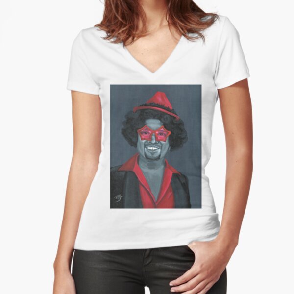 Fitted V-Neck T-Shirt