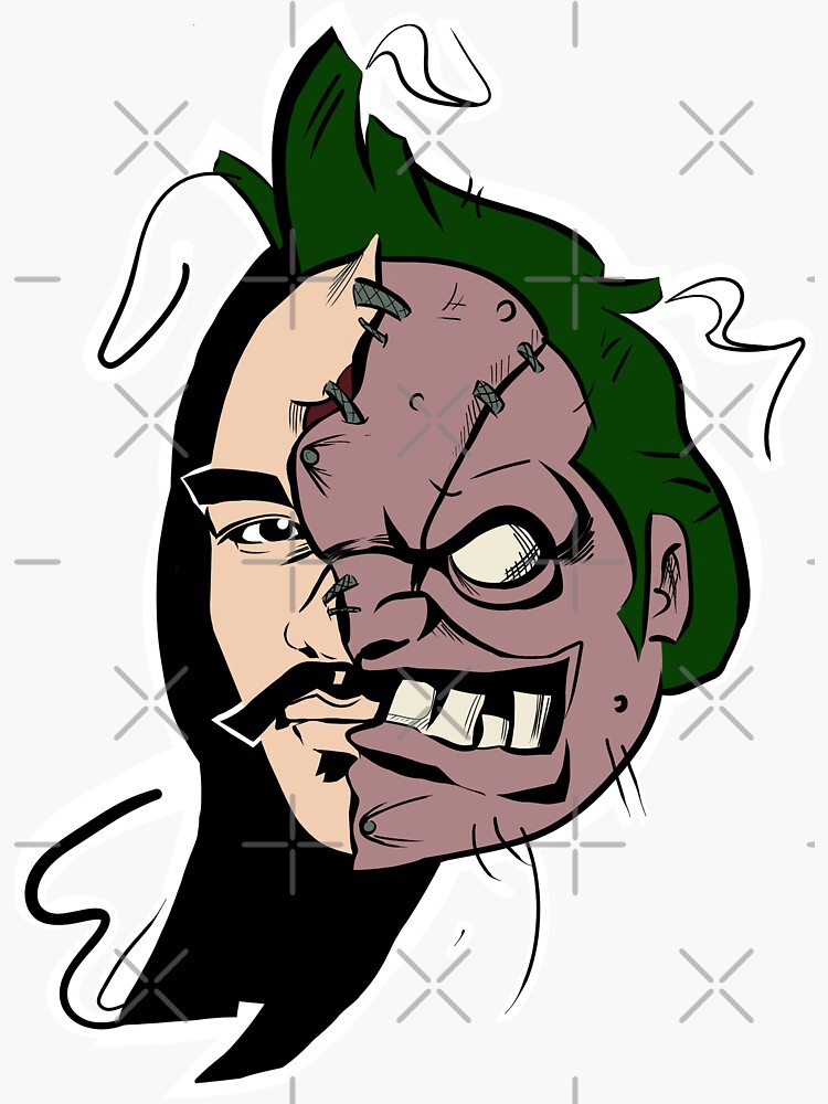 Thumbnail 3 of 3, Sticker, Half Pudge Half Chanong 2 designed and sold by chanong.