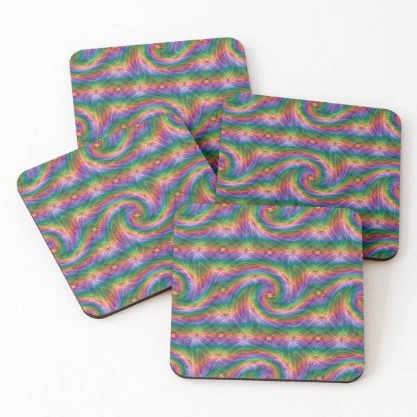 Item preview, Rainbow Swirl Kaleidoscope Twirl designed and sold by James-Cole.