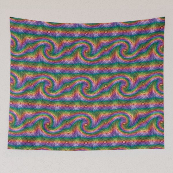 Item preview, Rainbow Swirl Kaleidoscope Twirl designed and sold by James-Cole.