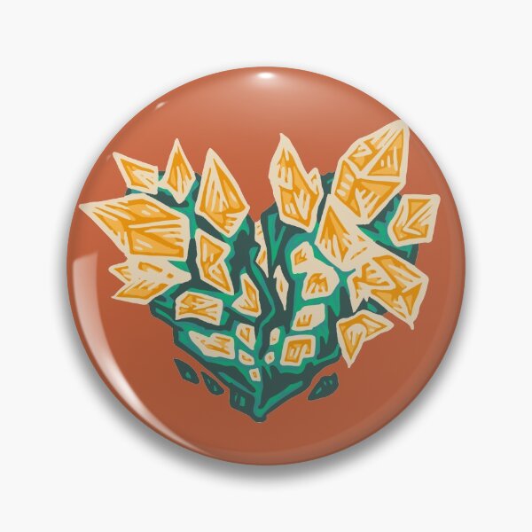 Item preview, Orange Mineral Heart designed and sold by Nealoc.