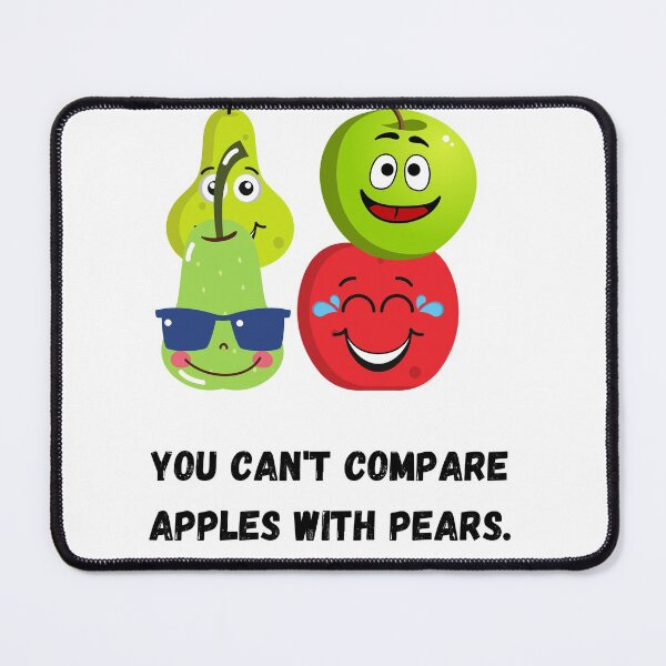 Item preview, Funny Apple and Pears Proverbial Comparison designed and sold by Hinny8.