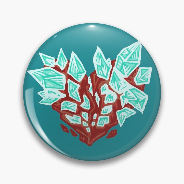 Item preview, Turquoise Mineral Heart designed and sold by Nealoc.