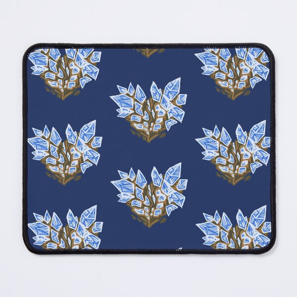 Item preview, Blue Mineral Heart designed and sold by Nealoc.