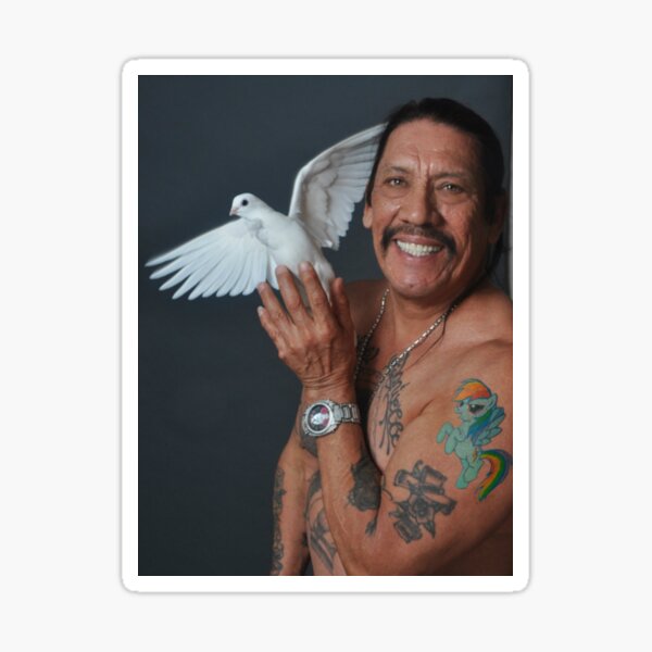 Item preview, Danny Trejo My Little Pony Tattoo designed and sold by vietnamhobo.