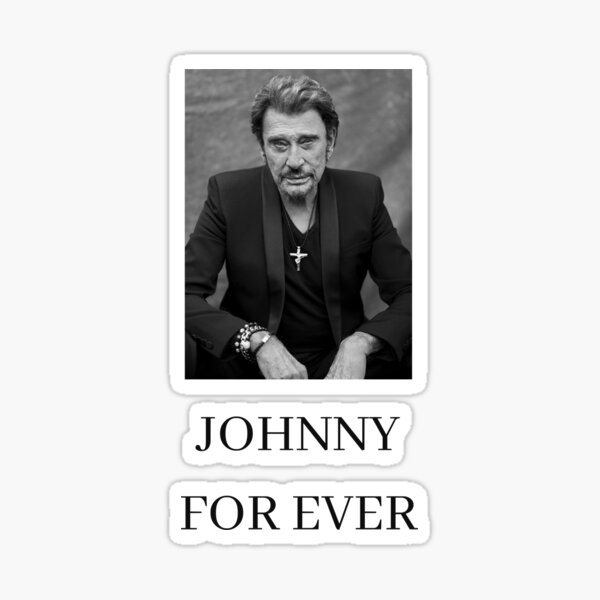 Johnny Hallyday Sticker