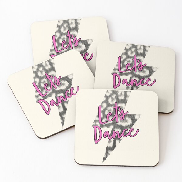 Item preview, David Bowie - Let's Dance, Starman, Ziggy Stardust, leopard print, lightning bolt designed and sold by Another-Number.