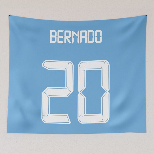 Item preview, Bernado Man City 20 shirt designed and sold by Alimator.