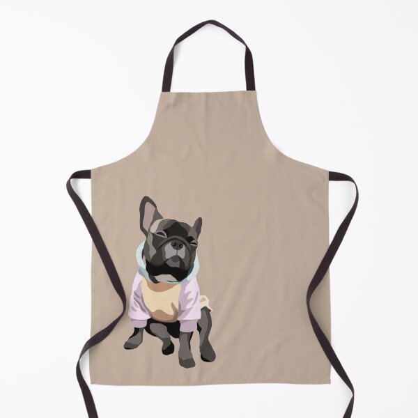 Item preview, Frenchie in Pastel Hoodie Dog Portrait Digital Illustration designed and sold by sherylwylie.