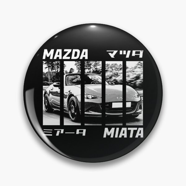 Item preview, Mazda Miata MX-5 ND Black 'N White 3 (Black Version) designed and sold by Cero81.