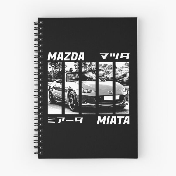 Item preview, Mazda Miata MX-5 ND Black 'N White 3 (Black Version) designed and sold by Cero81.