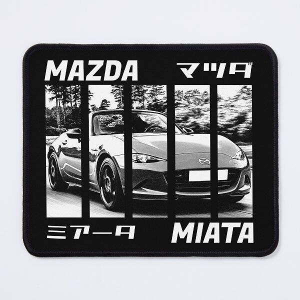 Item preview, Mazda Miata MX-5 ND Black 'N White 3 (Black Version) designed and sold by Cero81.