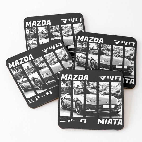 Item preview, Mazda Miata MX-5 ND Black 'N White 3 (Black Version) designed and sold by Cero81.