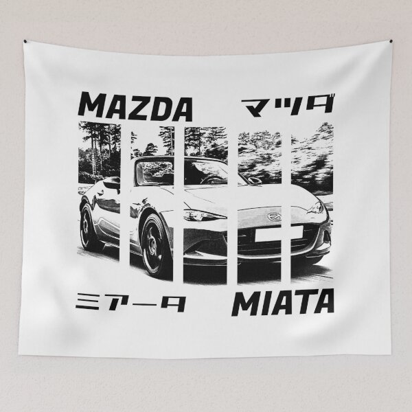 Item preview, Mazda Miata MX-5 ND Black 'N White 3 designed and sold by Cero81.