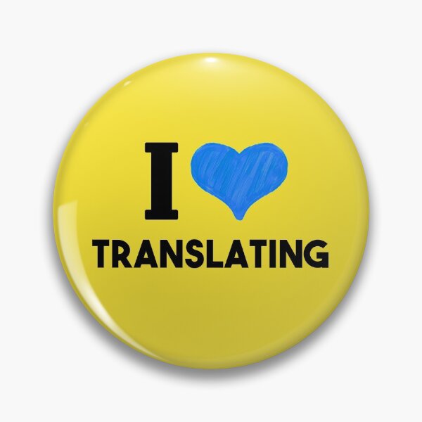 Item preview, I Love Translating designed and sold by LamaraK.