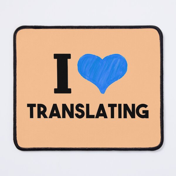 Item preview, I Love Translating designed and sold by LamaraK.