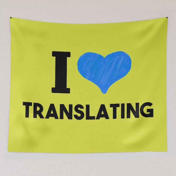 Item preview, I Love Translating designed and sold by LamaraK.