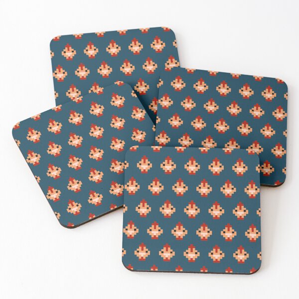 Item preview, Pixel art rooster pattern designed and sold by EngineerGoC.