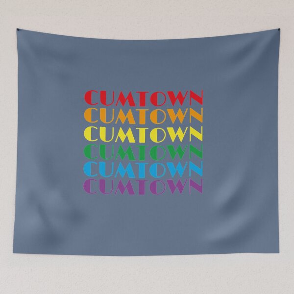 Item preview, Cum Town in Rainbow Colors   designed and sold by KaiChadwick.
