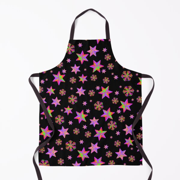 Item preview, Stars & Snow IRIDESCENT Pattern: Pink/Purple/Green designed and sold by PawsitiveMum.