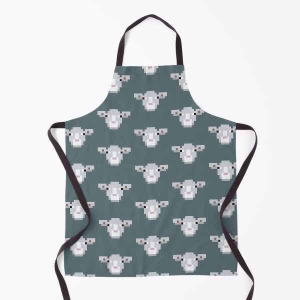 Item preview, Pixel art sheep pattern designed and sold by EngineerGoC.