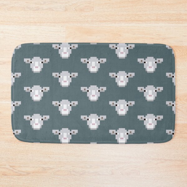 Item preview, Pixel art sheep pattern designed and sold by EngineerGoC.