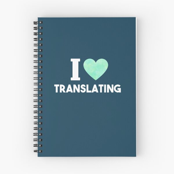 Item preview,  I Love Translating (turquoise heart) designed and sold by LamaraK.