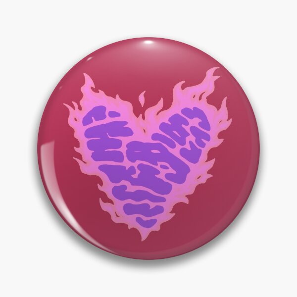 Item preview, Pink Burning Heart designed and sold by Nealoc.