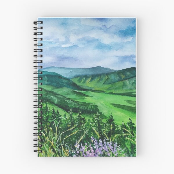 Item preview, Las montañas. Paisaje acuarela designed and sold by colorful  art.