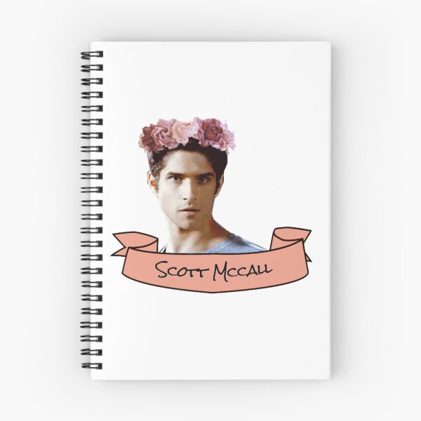 Artikelvorschau, Scott McCall Blume Krone Aufkleber entworfen und verkauft von lunalovebad.