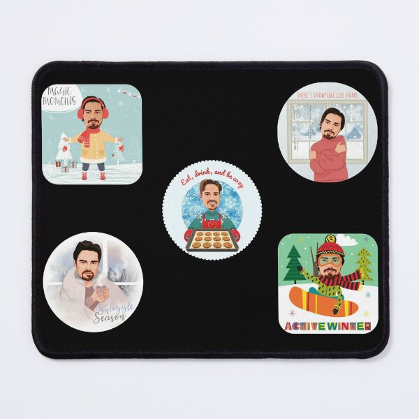 Item preview, Jay Snow Home For Christmas Cartoons Collage ♥ designed and sold by eannae.
